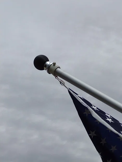 Quả cầu gắn đầu cột cờ (Flagpole ball) - Image 1