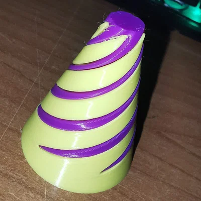 Spiral Fidget Cone (Mô hình xoắn giảm stress)