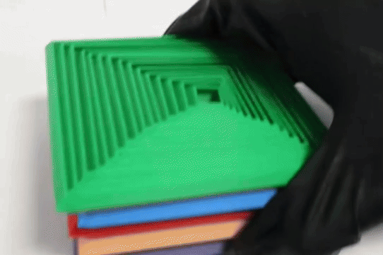 Square Super-Fidget (Mô hình in liền khối - Print-In-Place) - Thumbnail 2