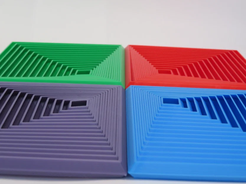 Square Super-Fidget (Mô hình in liền khối - Print-In-Place) - Image 4