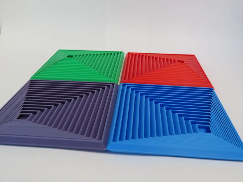 Square Super-Fidget (Mô hình in liền khối - Print-In-Place) - Image 7