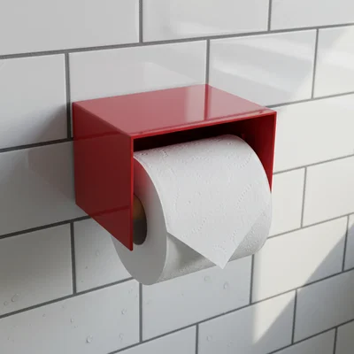 Giá treo giấy vệ sinh đa năng kèm kệ để đồ