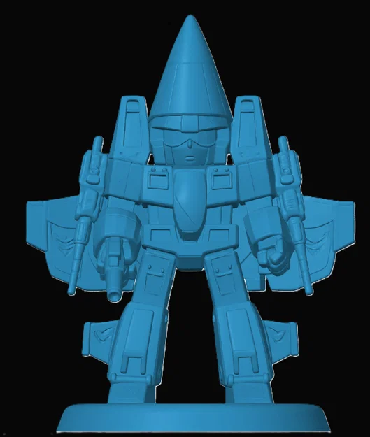 Mô hình Thrust Transformers phong cách Chibi in 3D độc đáo - Image 1