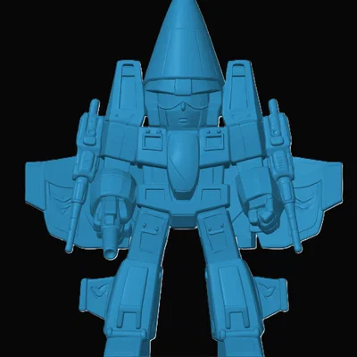 Mô hình Thrust Transformers phong cách Chibi in 3D độc đáo