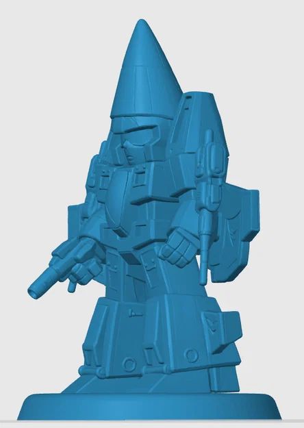 Mô hình Thrust Transformers phong cách Chibi in 3D độc đáo - Image 2