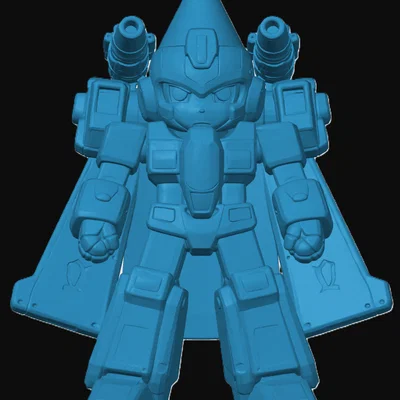 Mô hình Ramjet Chibi Transformers 3D siêu cute cho dân sưu tầm