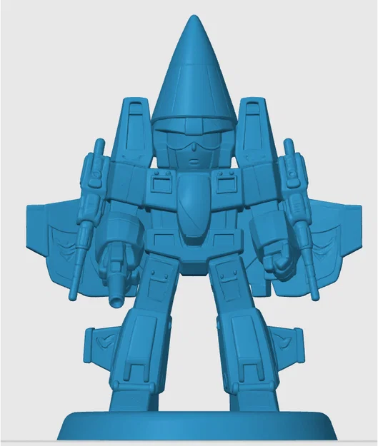 Mô hình Thrust Transformers phong cách Chibi in 3D độc đáo - Image 3