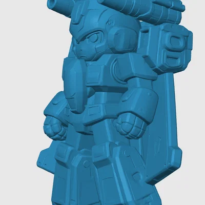 Mô hình Ramjet Chibi Transformers 3D siêu cute cho dân sưu tầm