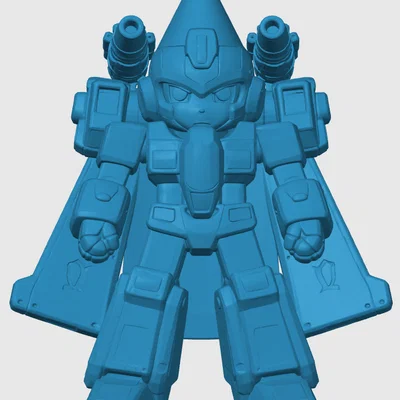 Mô hình Ramjet Chibi Transformers 3D siêu cute cho dân sưu tầm