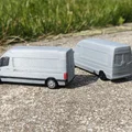 Mô hình xe Mercedes-Benz Sprinter Van - Tỷ lệ 1:87 - Thumbnail 2