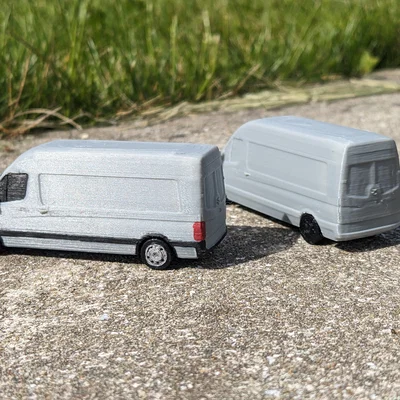 Mô hình xe Mercedes-Benz Sprinter Van - Tỷ lệ 1:87