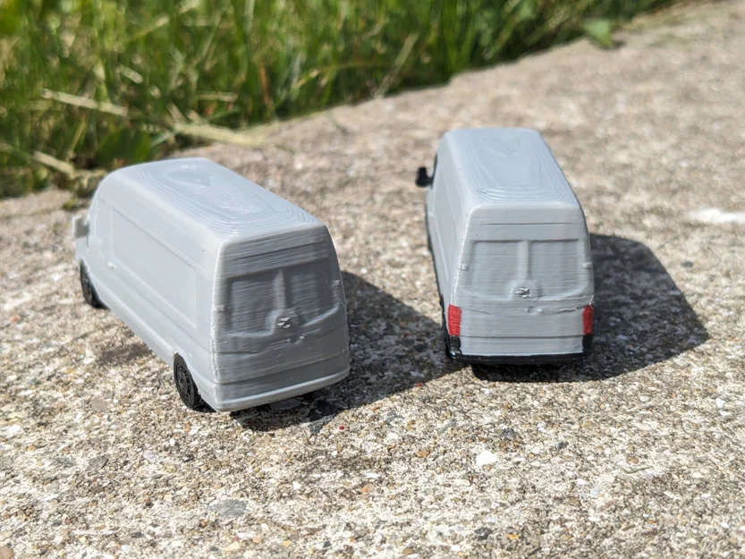 Mô hình xe Mercedes-Benz Sprinter Van - Tỷ lệ 1:87 - Image 3