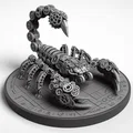 Mô hình 3D bọ cạp cơ khí Scrap Scorpion độc đáo cho máy in 3D - Thumbnail 1