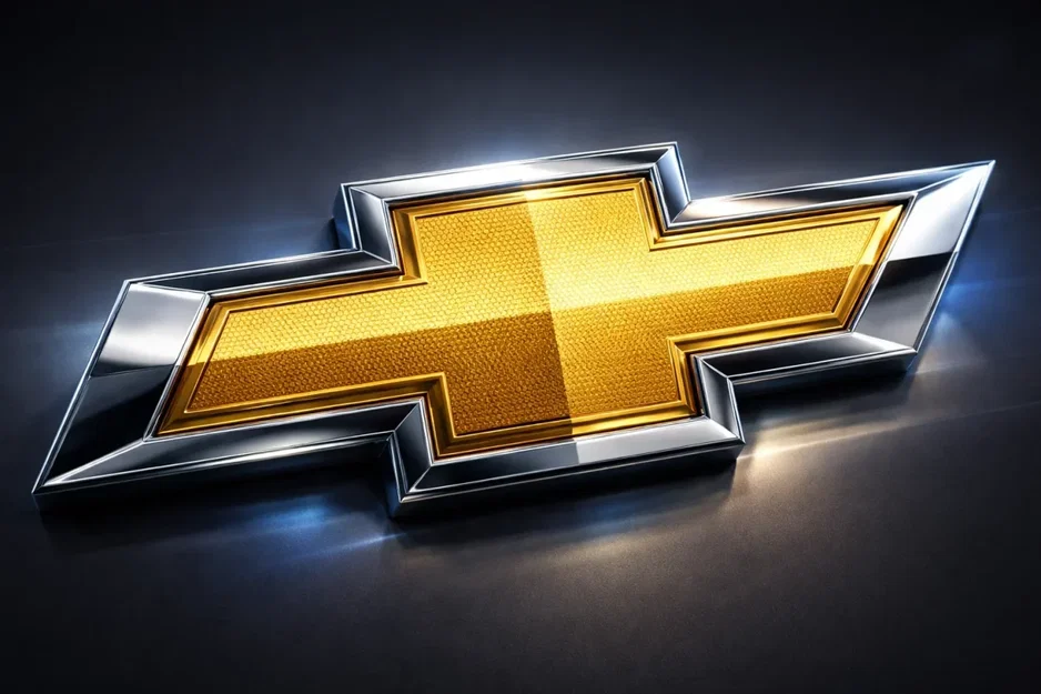 Mô hình logo Chevrolet phong cách vui nhộn (Derpy Chevy Logo) độc đáo - Image 1