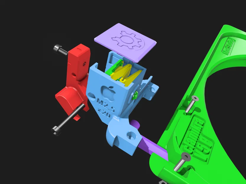 Khung treo Apple Mac Studio dưới bàn kèm Nút Nguồn - Holder Frame - Image 4