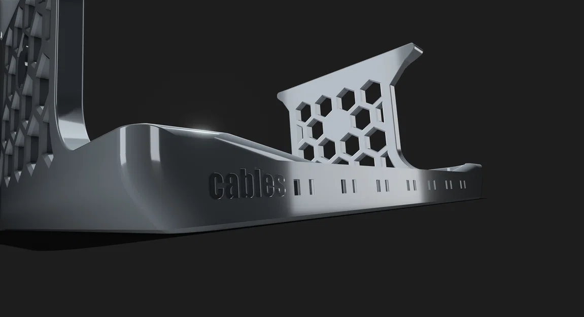 Khung treo Apple Mac Studio dưới bàn kèm Nút Nguồn - Holder Frame - Image 19