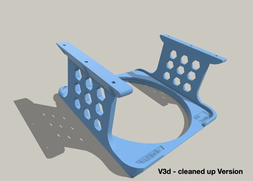 Khung treo Apple Mac Studio dưới bàn kèm Nút Nguồn - Holder Frame - Image 25