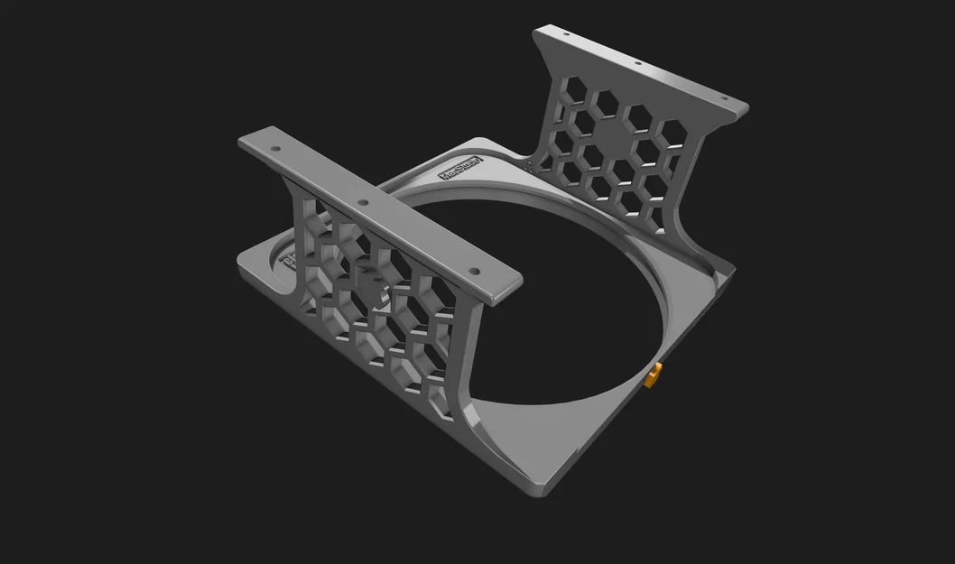 Khung treo Apple Mac Studio dưới bàn kèm Nút Nguồn - Holder Frame - Image 34