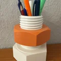 Ống đựng bút độc đáo hình bu lông M64x6 cực chất - Thumbnail 1