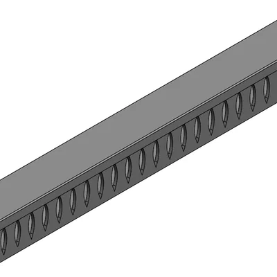 Máng Cáp Có Khe (Slotted Cable Tray 25x40)