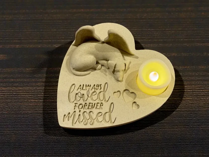 Tượng Thiên Thần Jack Russell Tưởng Niệm - Mãi Yêu Thương, Mãi Nhớ Nhung - Image 1