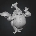 Mô hình 3D Jubilant Chef - Trang trí bếp đầy ấn tượng - Thumbnail 1