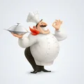 Mô hình 3D Jubilant Chef - Trang trí bếp đầy ấn tượng - Thumbnail 2