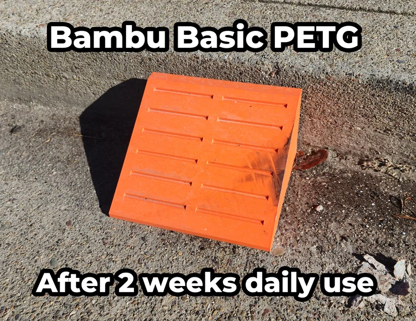 Cầu dẫn xe hơi (Vehicle Ramp) siêu bền in 3D cho vỉa hè, gara - Image 2