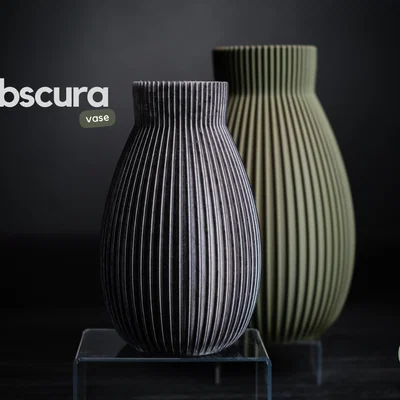obscura · vase - Mẫu bình hoa tối giản hiện đại