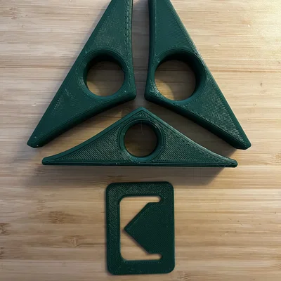 Bộ kẹp giữ trang sách và Bookmark 3D tiện lợi cho mọt sách
