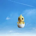 Bộ Mô Hình Động Vật Nở Từ Trứng Siêu Dễ Thương Để Bàn - Thumbnail 3