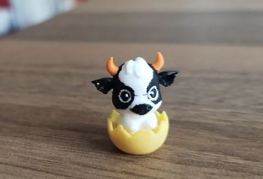 Bộ Mô Hình Động Vật Nở Từ Trứng Siêu Dễ Thương Để Bàn - Image 11