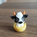 Bộ Mô Hình Động Vật Nở Từ Trứng Siêu Dễ Thương Để Bàn - Thumbnail 11