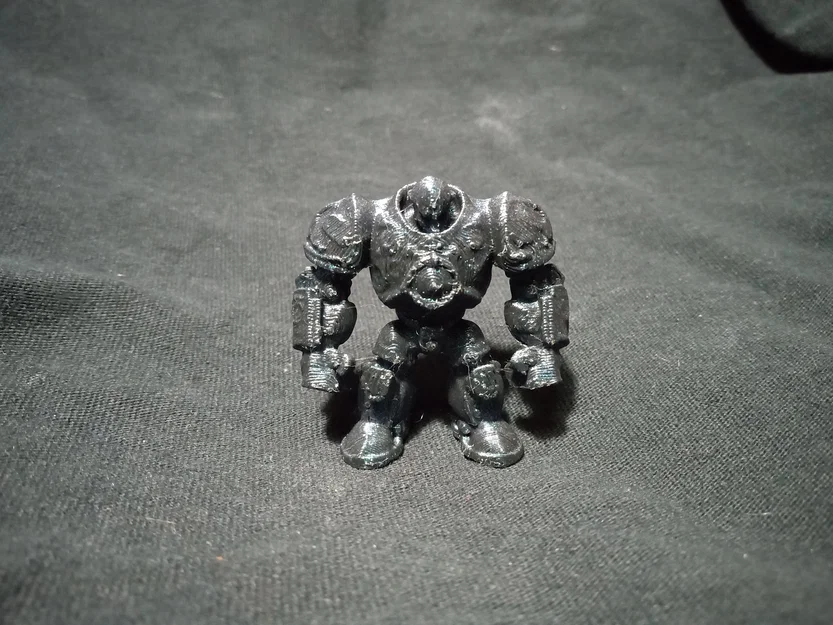 Mô hình 3D Corrupted Metal Guardian: Vệ binh kim loại đầy ma mị - Image 2