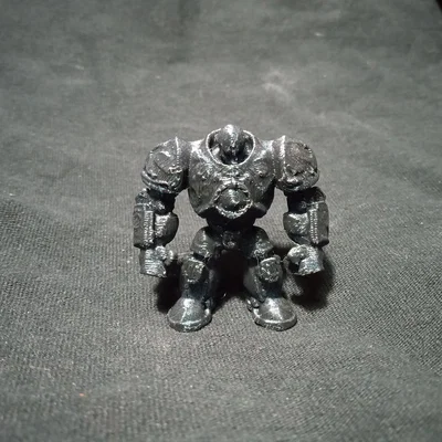 Mô hình 3D Corrupted Metal Guardian: Vệ binh kim loại đầy ma mị