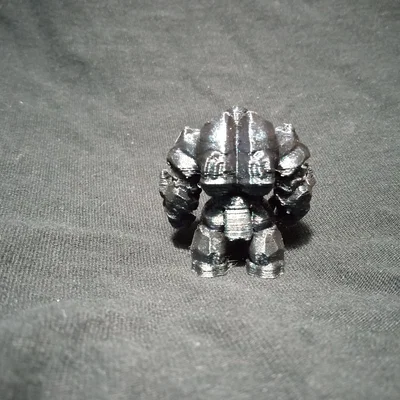 Mô hình Fantasy Golem 3D - Chiến binh đá ấn tượng