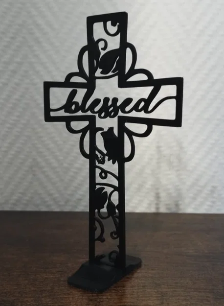 Thánh giá Blessed - Trang trí bàn làm việc, kệ lò sưởi hoặc treo tường - Image 6