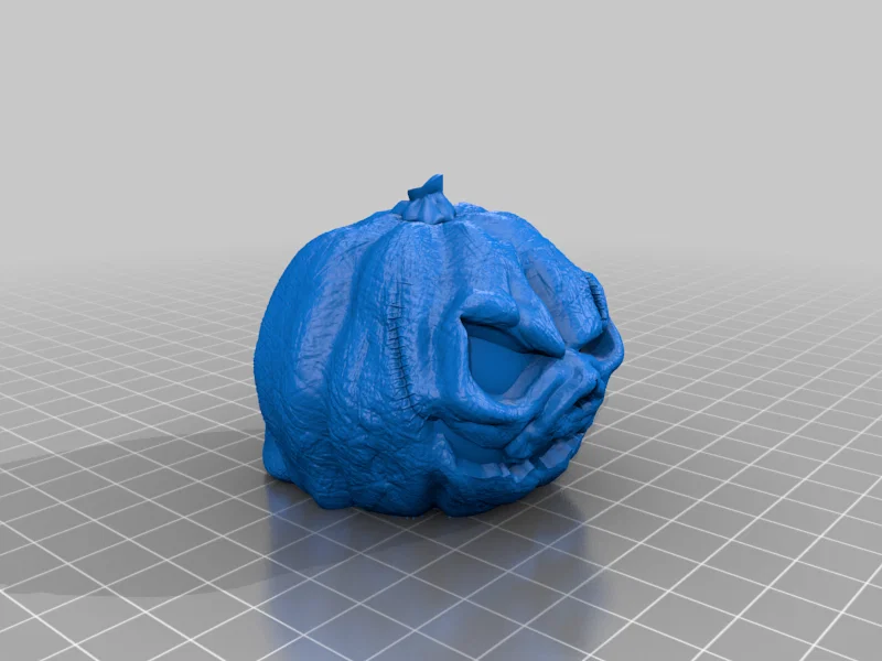 Còi tử thần hình bí ngô Halloween - Mẫu in 3D độc đáo - Image 5