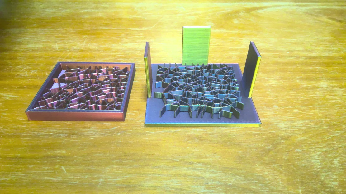 Miếng lót ly Voronoi V.2 thiết kế in liền khối cực đẹp - Image 2