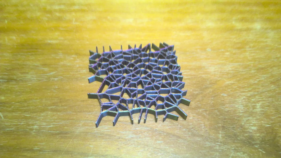 Miếng lót ly Voronoi V.2 thiết kế in liền khối cực đẹp - Image 3