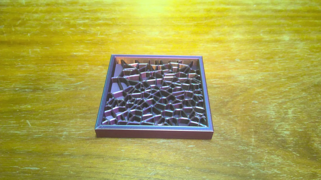 Miếng lót ly Voronoi V.2 thiết kế in liền khối cực đẹp - Image 4