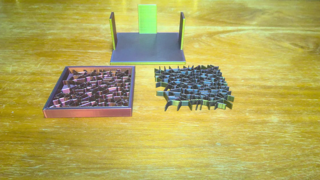 Miếng lót ly Voronoi V.2 thiết kế in liền khối cực đẹp - Image 6