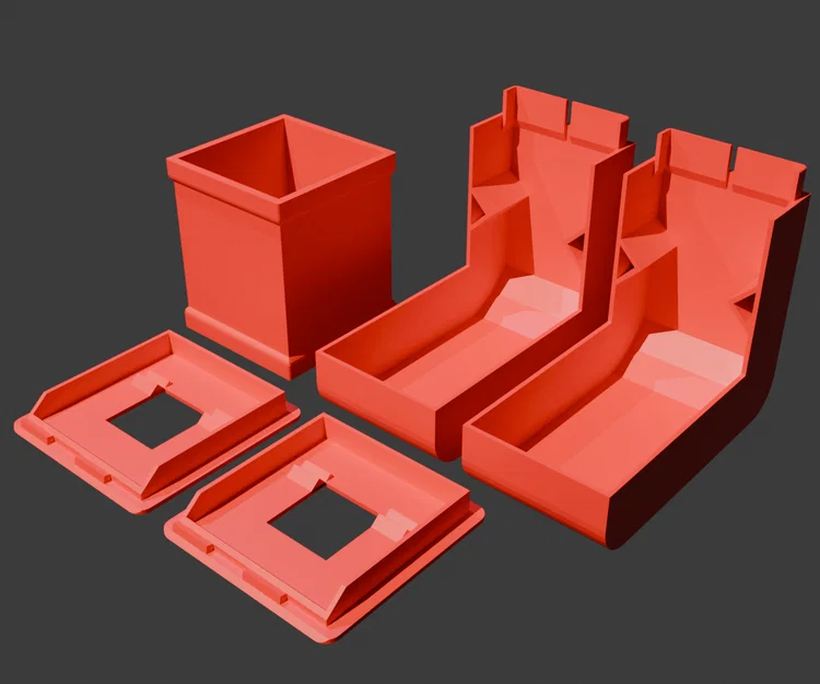 KAKURENBO: Hộp đựng game kiêm Tháp đổ xúc xắc đối kháng Eye of the Nine - Image 3