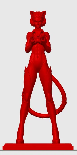 Mô hình cô nàng mèo Cyber skeleton 2 - Image 1