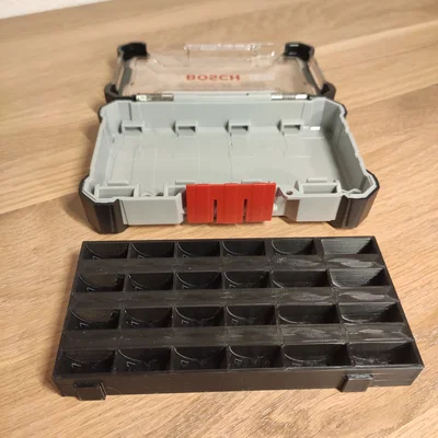 Bộ cữ chặn độ sâu cho mũi khoan và khay đựng Bosch Pick and Click