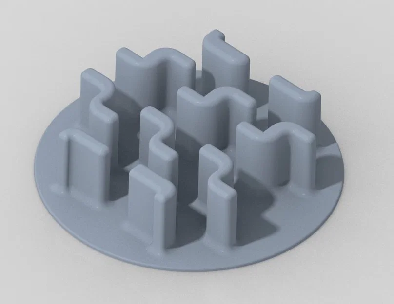 Miếng chặn thức ăn 3D cho bát 150mm - Giúp chó ăn chậm, khỏe mạnh - Image 4