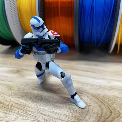 Mô hình 3D Dummy 13 Star Wars Clone Trooper Kix cực chất