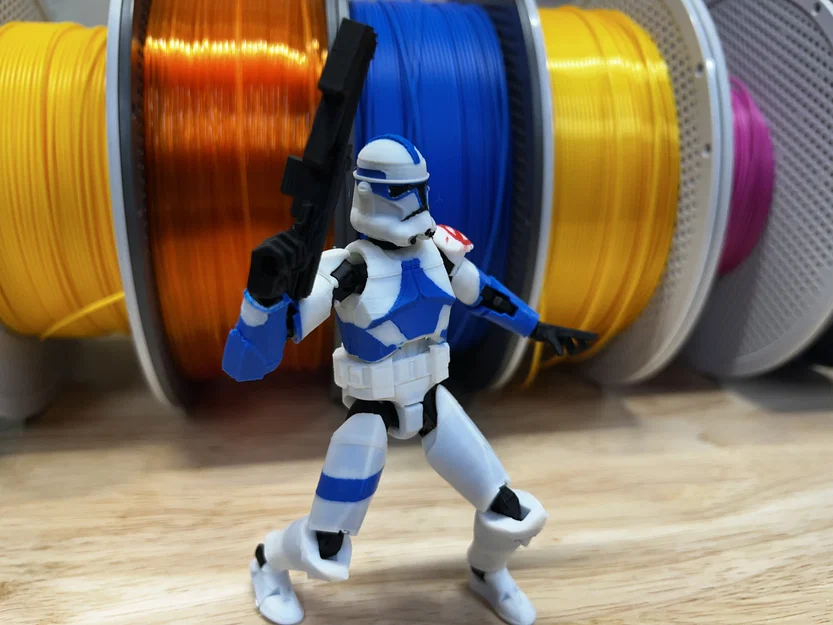 Mô hình 3D Dummy 13 Star Wars Clone Trooper Kix cực chất - Image 4