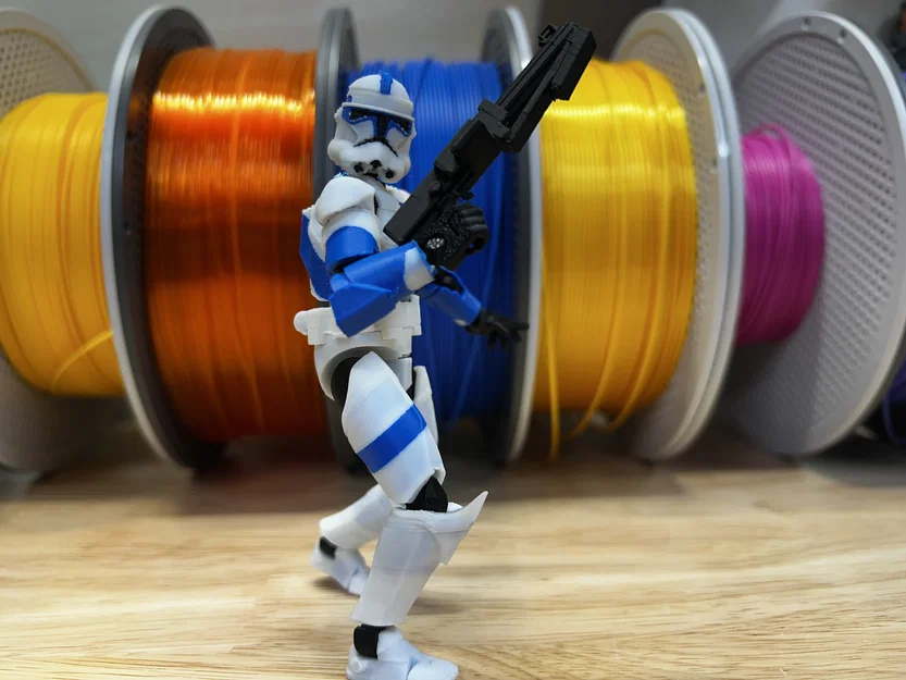 Mô hình 3D Dummy 13 Star Wars Clone Trooper Kix cực chất - Image 5