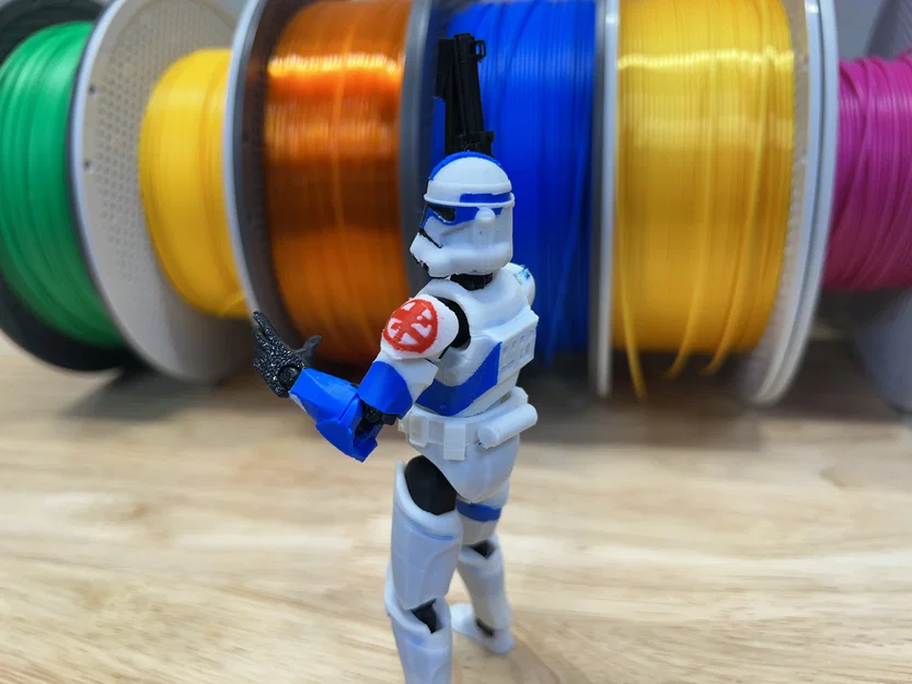 Mô hình 3D Dummy 13 Star Wars Clone Trooper Kix cực chất - Image 6